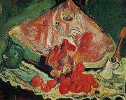 Chaim Soutine Nature Morte a la Raie painting